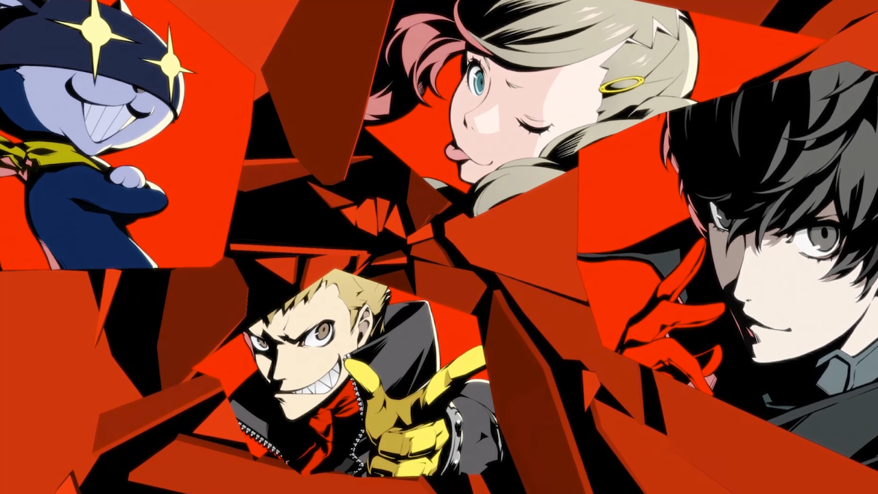 Persona 5 all-out attack screen
