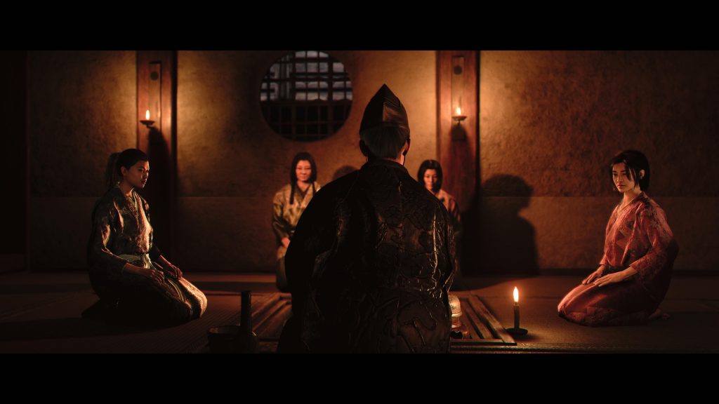 Assassin's Creed Shadows - group of characters sitting