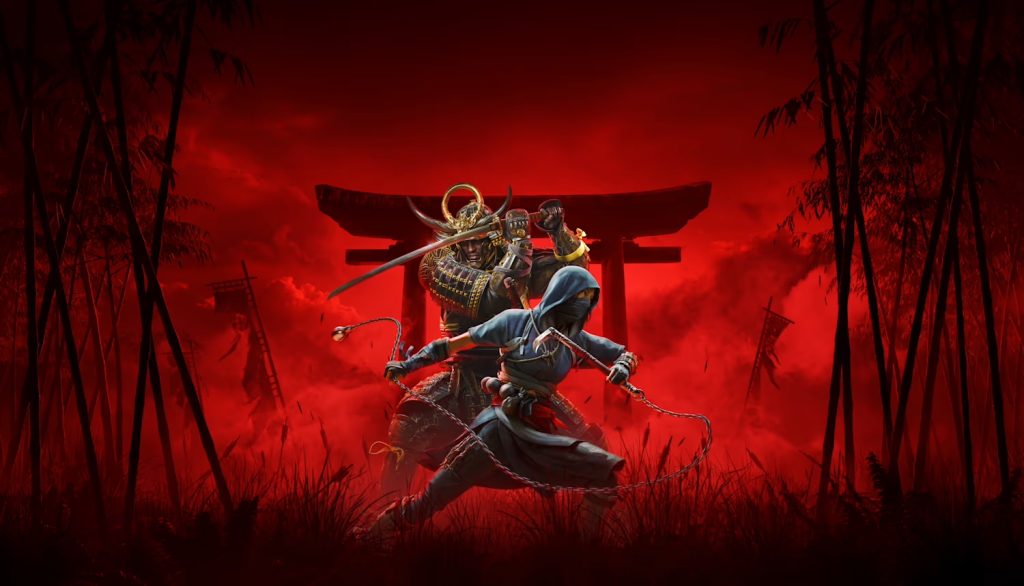 Assasin's Creed Shadows promo and cover art