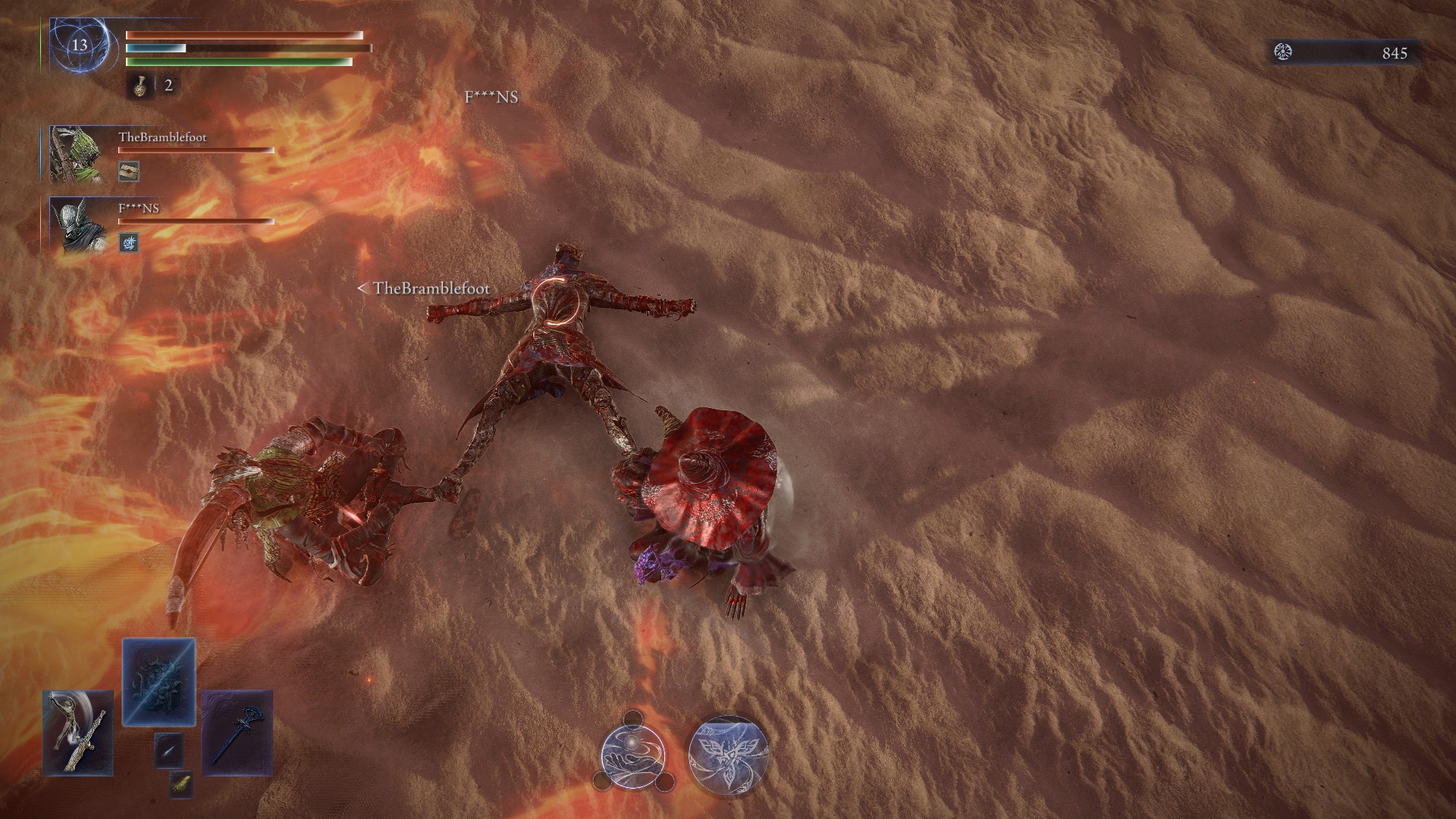 Elden Ring Nightreign emote screenshot