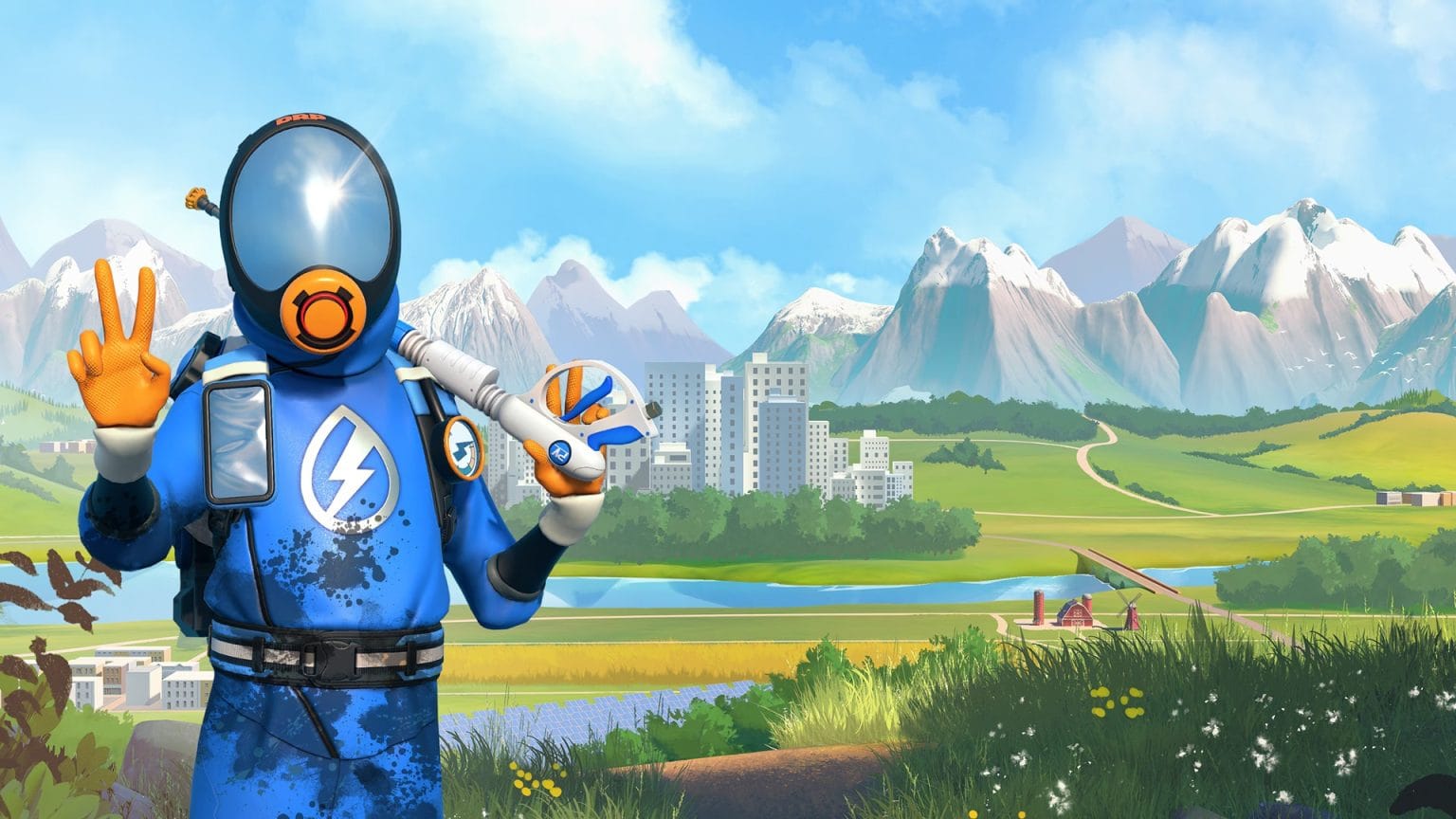 PowerWash Simulator 2 Review: More of a Clean Thing PowerWash Simulator 2 Review - expanded cover art designed to promote the sequel game