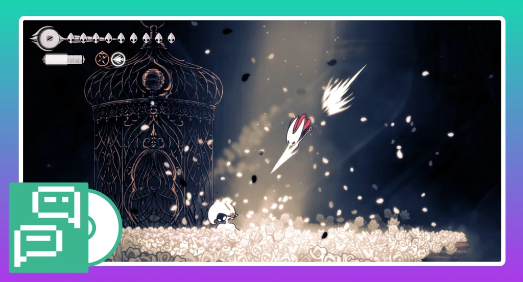 Hornet in the Lace Battle of hollow Knight: Silksong