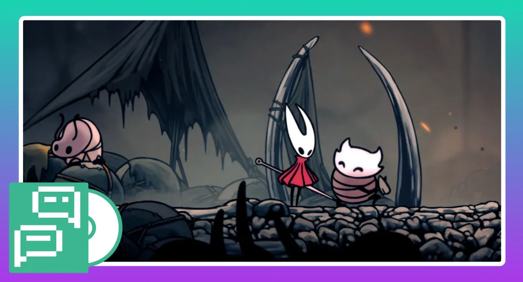 Silksong - Hornet speaking to NPCs in Bone Bottom.