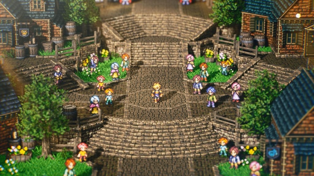 Live A Live - Screenshot of the Middle Ages chapter