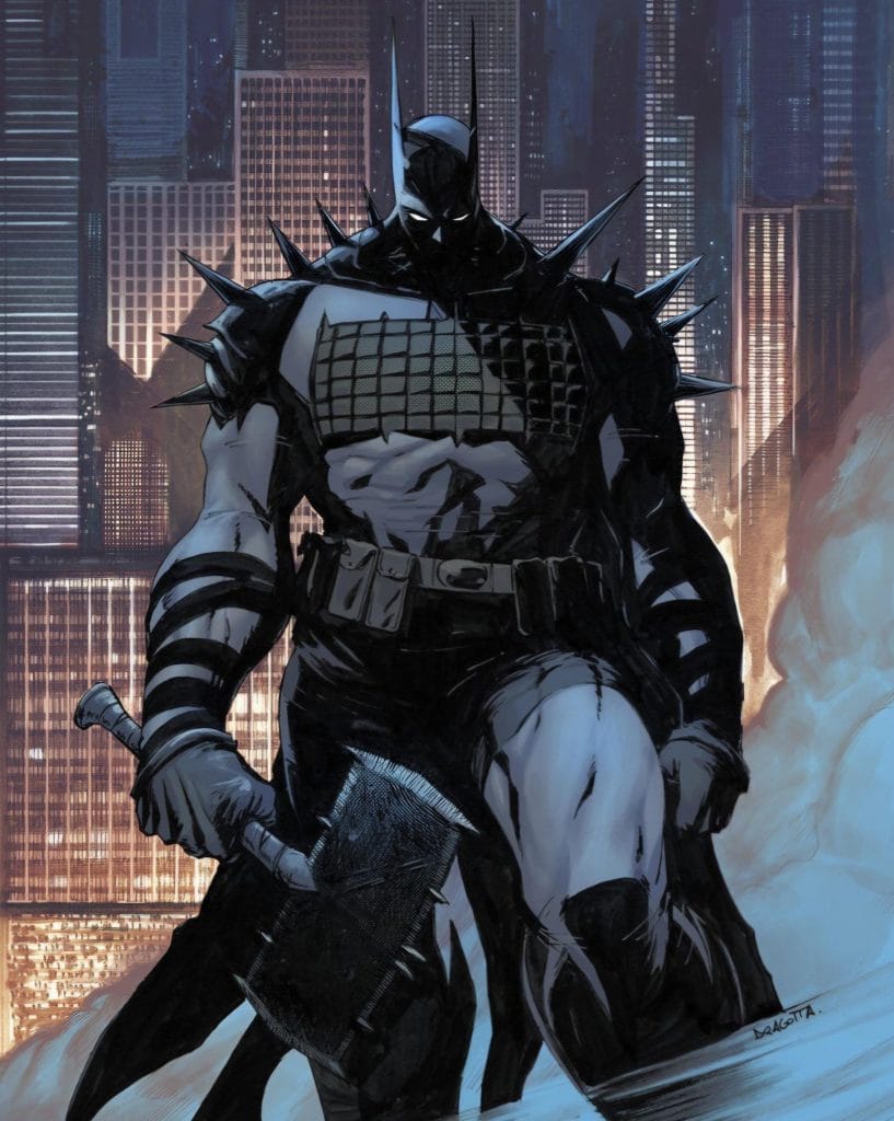A screenshot of the Absolute Batman comic series
