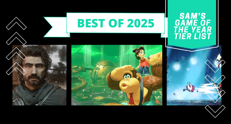 Sam’s 2025 Game of the Year Tier List