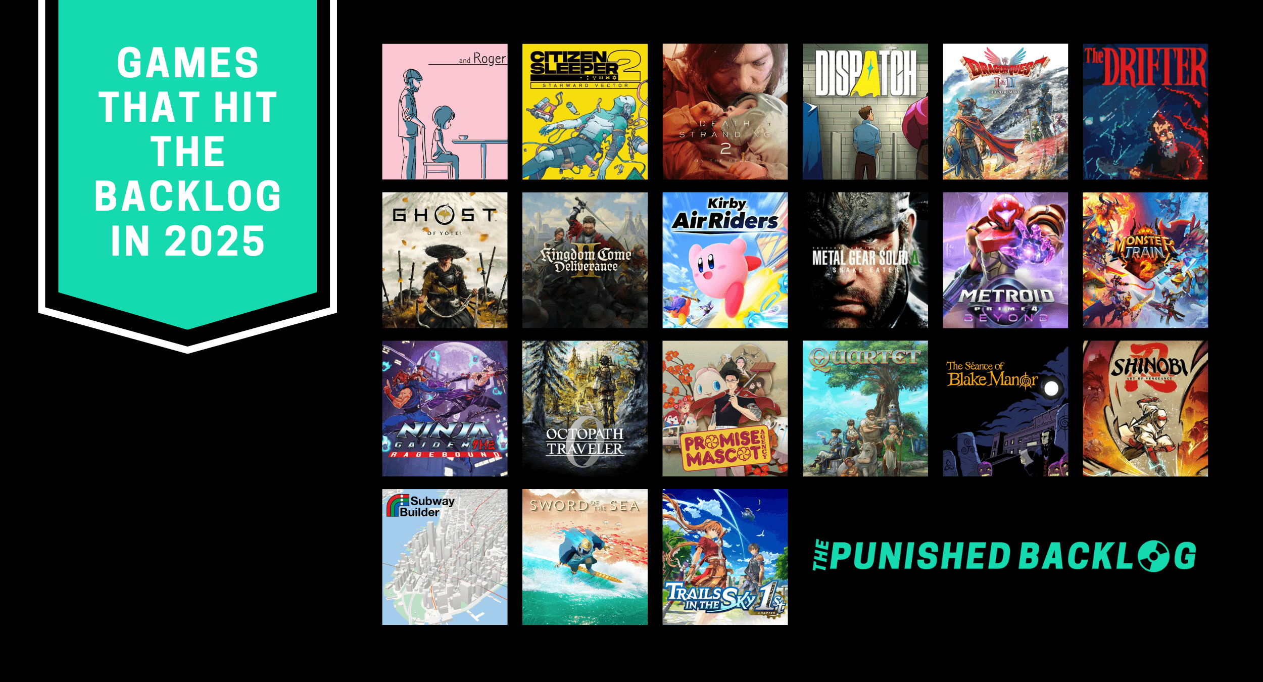 Every Game David Played in 2025, Ranked - Games That Hit the Backlog in 2025