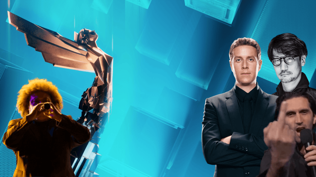 The Game Awards 2025 - Geoff Keighley, Hideo Kojima, Josef Fares, Pedro Eustache ("Flute Guy")