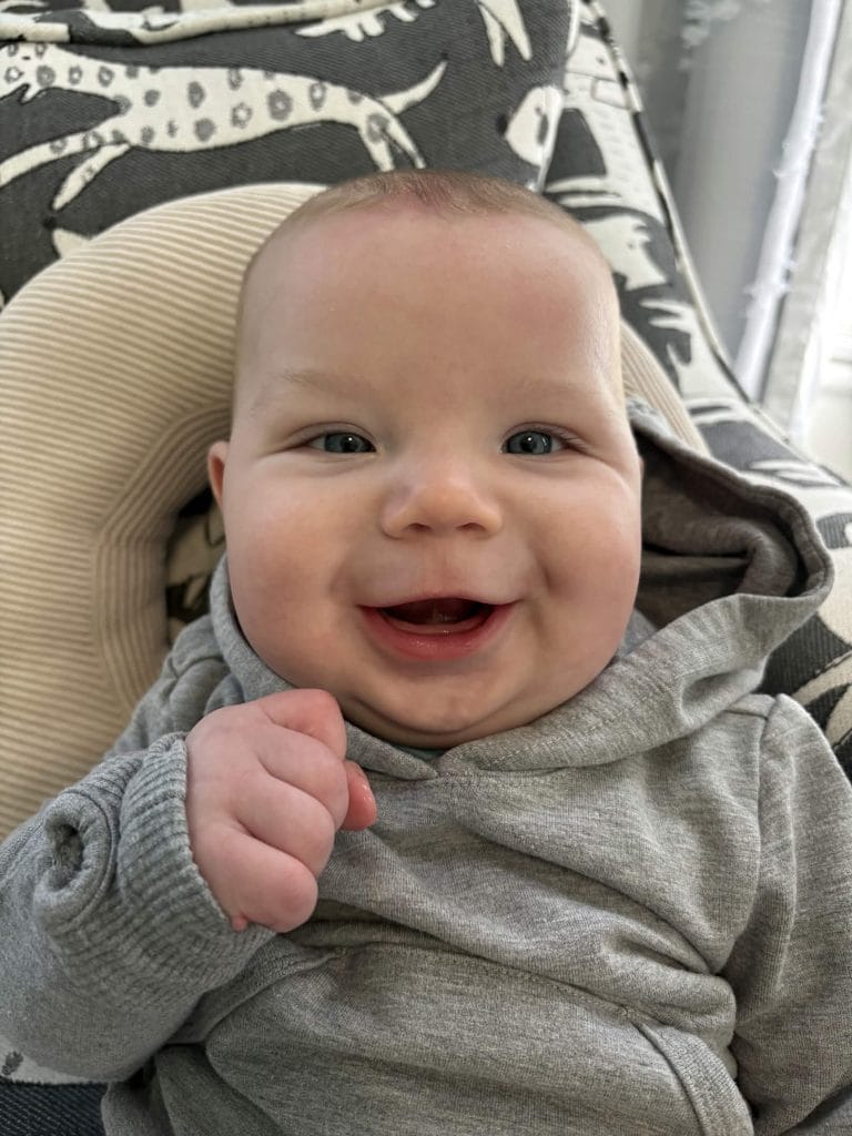 Another adorable picture of Zack Gulinello's son