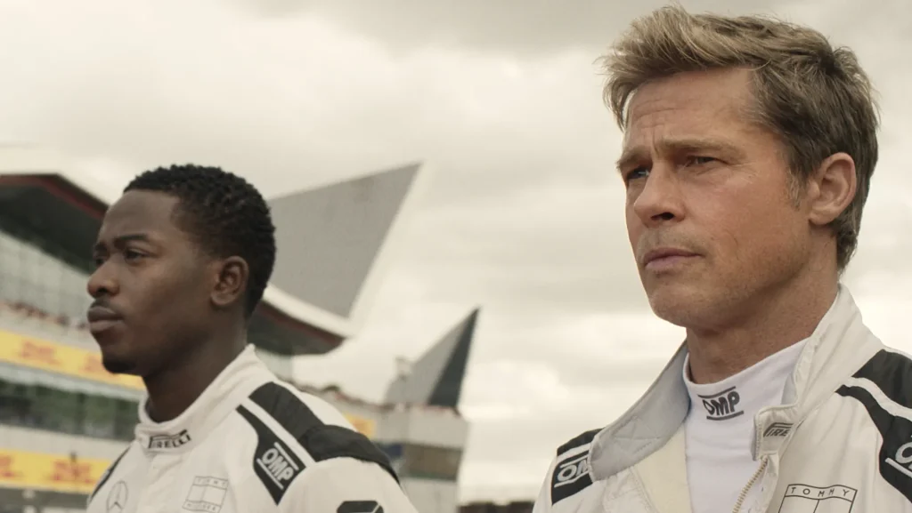 Brad Pitt and Damson Idris in F1 - 2026 Oscar Best Picture Nominees Ranked