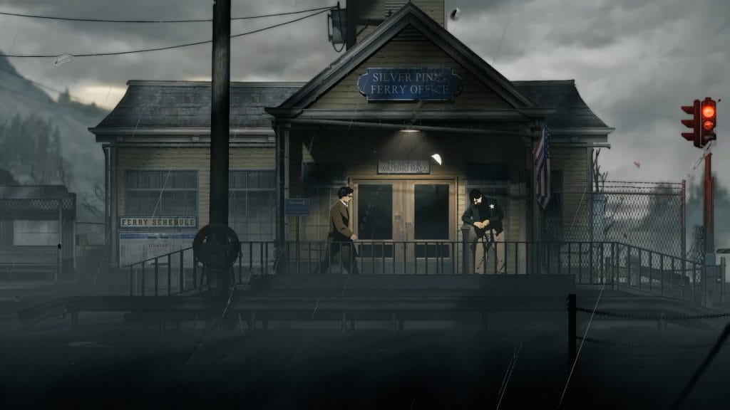 Silver Pines - screenshot of the Silver Pines Ferry Office from the June 2026 Steam Next Fest demo