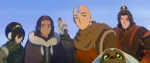 The Team Avatar gang from the trailer for the new Avatar Aang: The Last Airbender in a piece about how the new movie should still have a theatrical release.