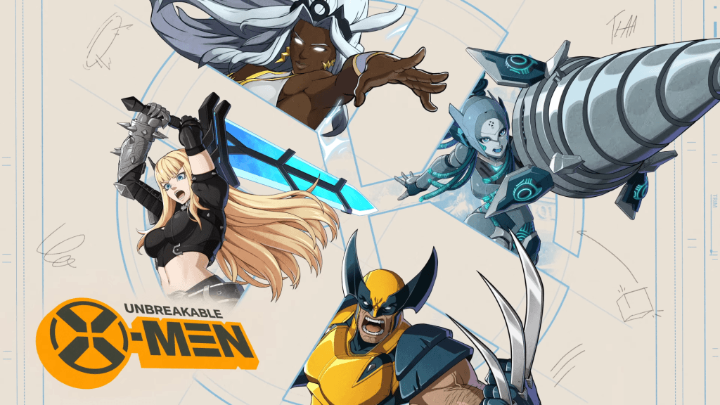 The Unbreakable X-Men in Marvel Tōkon: Fighting Souls - Wolverine, Storm, Magik, and Danger